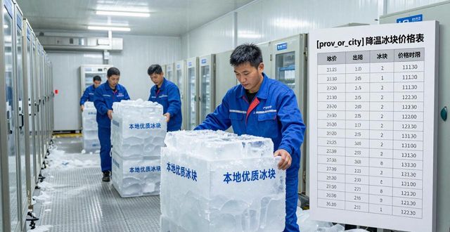 温州降温冰块多少钱一吨?本地制冰厂报价来了